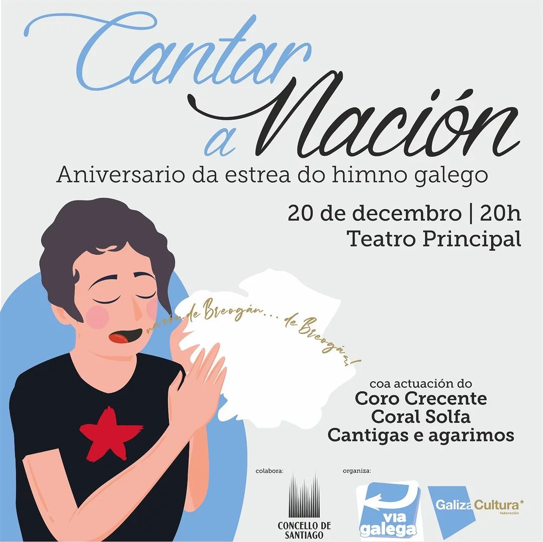 Imaxe principal para Cantar a nación en Santiago