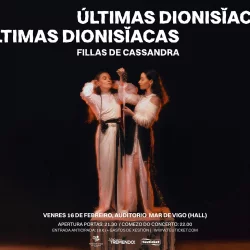 Imaxe para Últimas Dionisíacas por Fillas de Cassandra