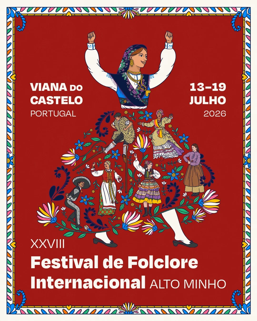 Imaxe principal para XXVIII Festival de Folclore Internacional Alto Minho