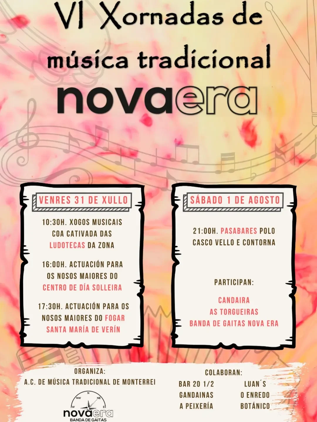 Imaxe para VI Xornadas de música tradicional Nova Era