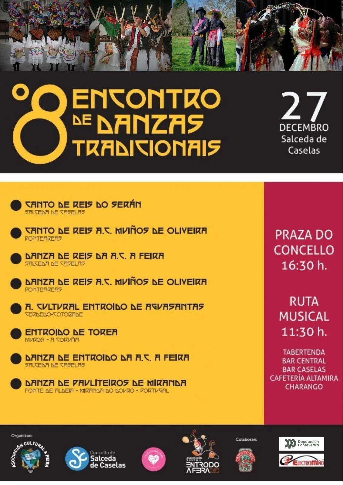 Imaxe principal para VIII Encontro de danzas tradicionais