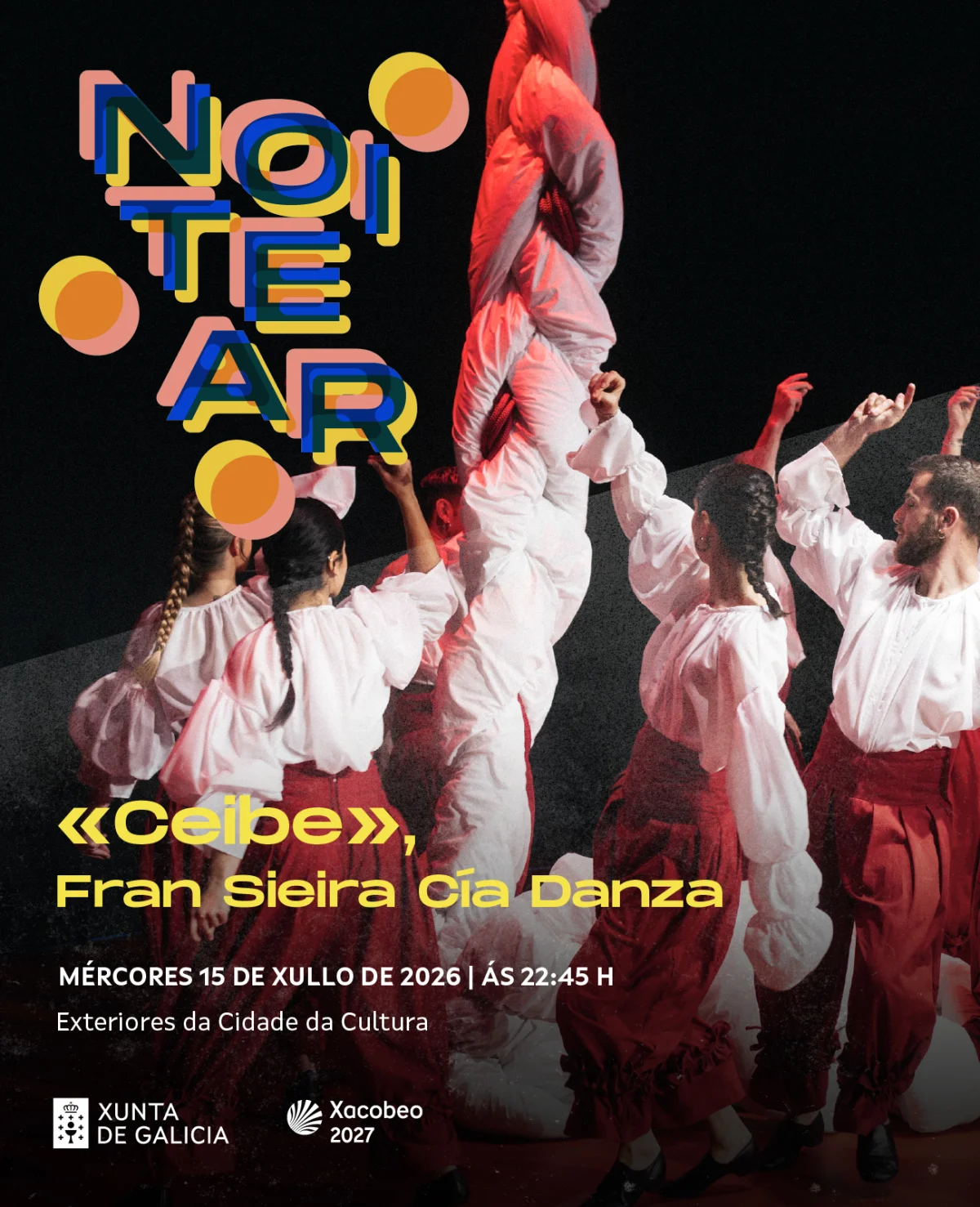 Imaxe principal para Noitear: Fran Sieira Danza na Cidade da Cultura