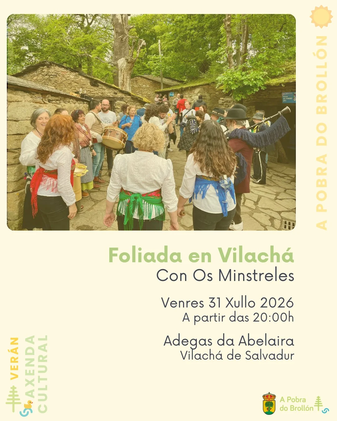 Imaxe principal para Foliada en Vilachá