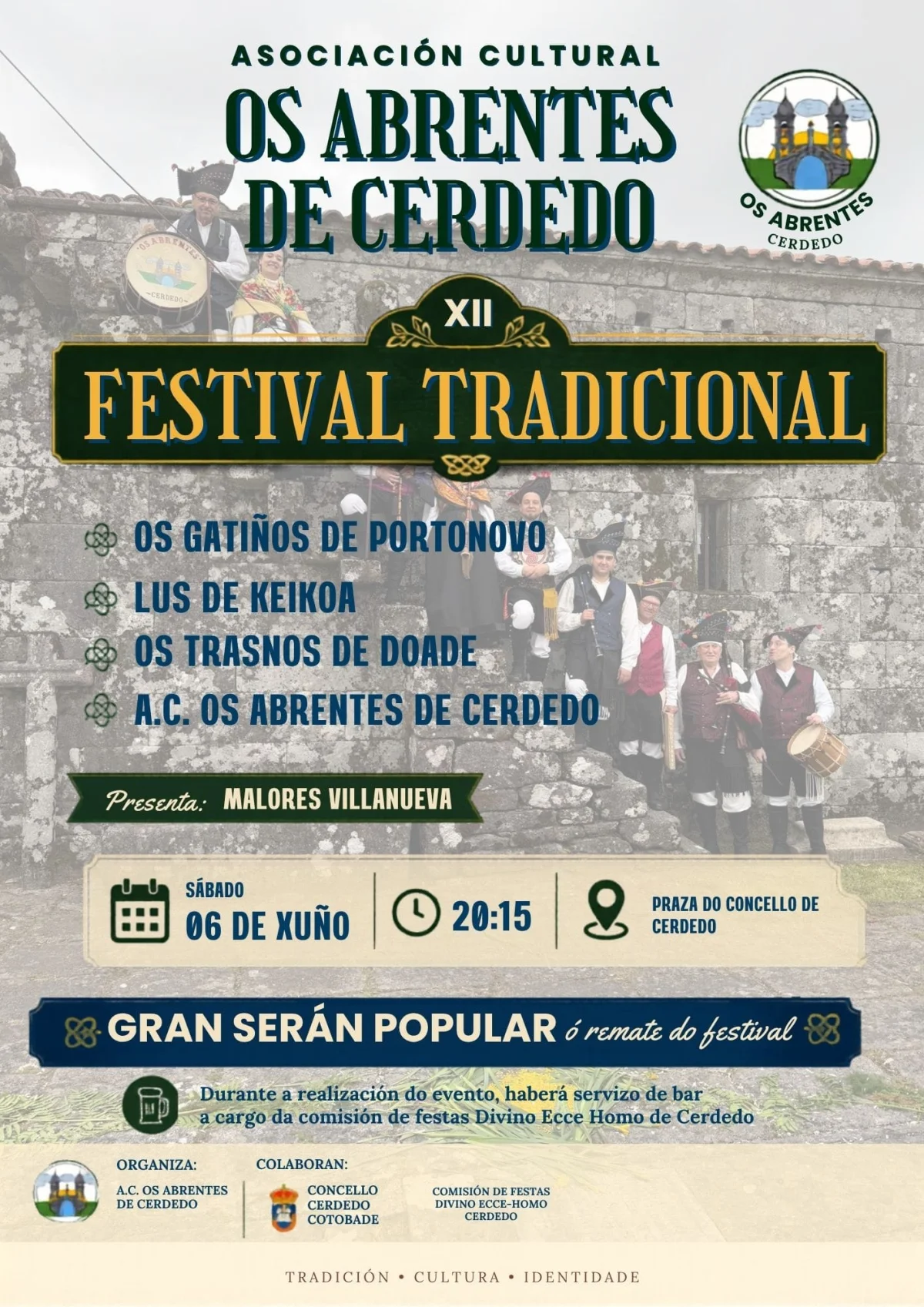 Imaxe principal para XII Festival tradicional dos Abrentes