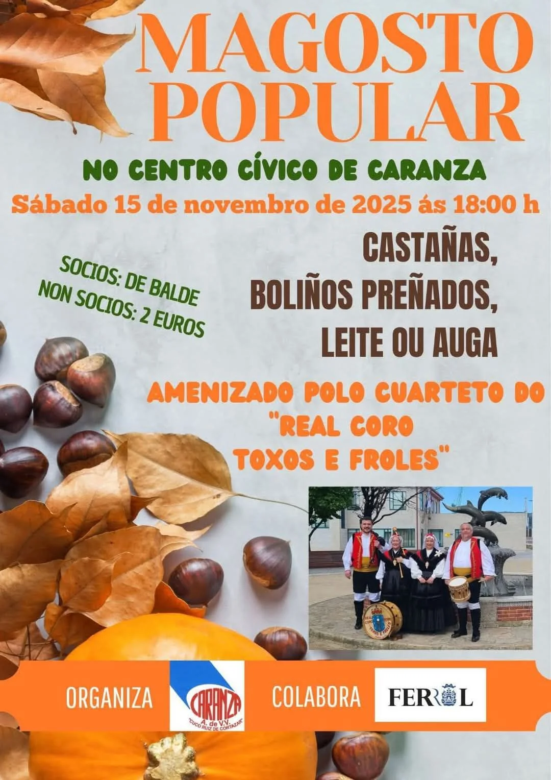 Imaxe principal para Magosto popular en Caranza