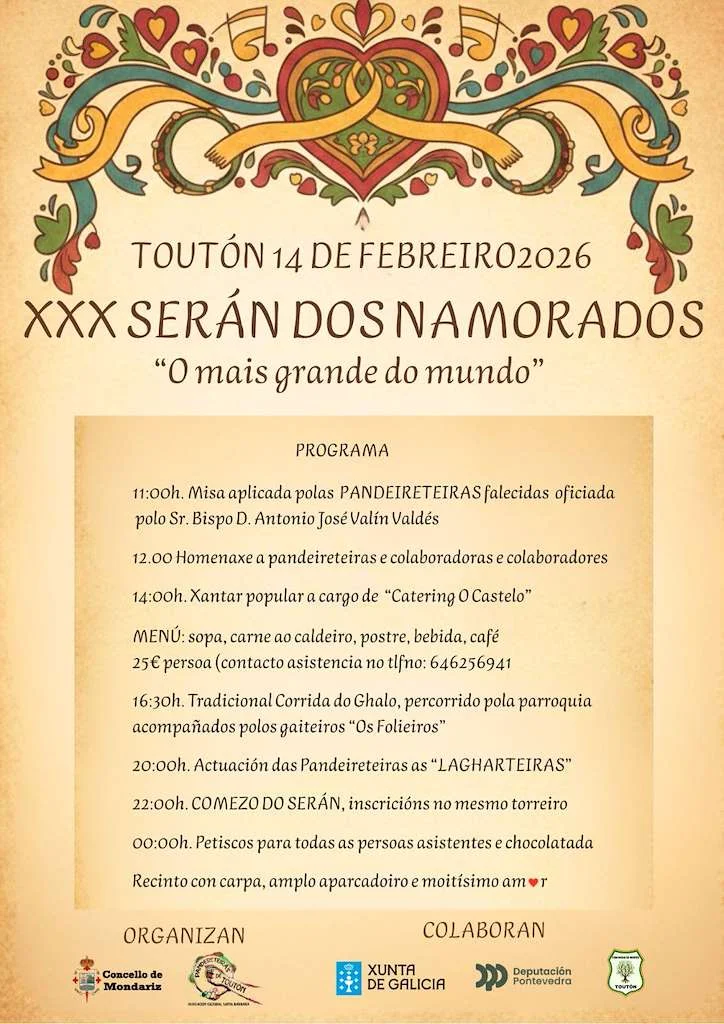 Imaxe principal para XXX Serán dos namorados en Toutón