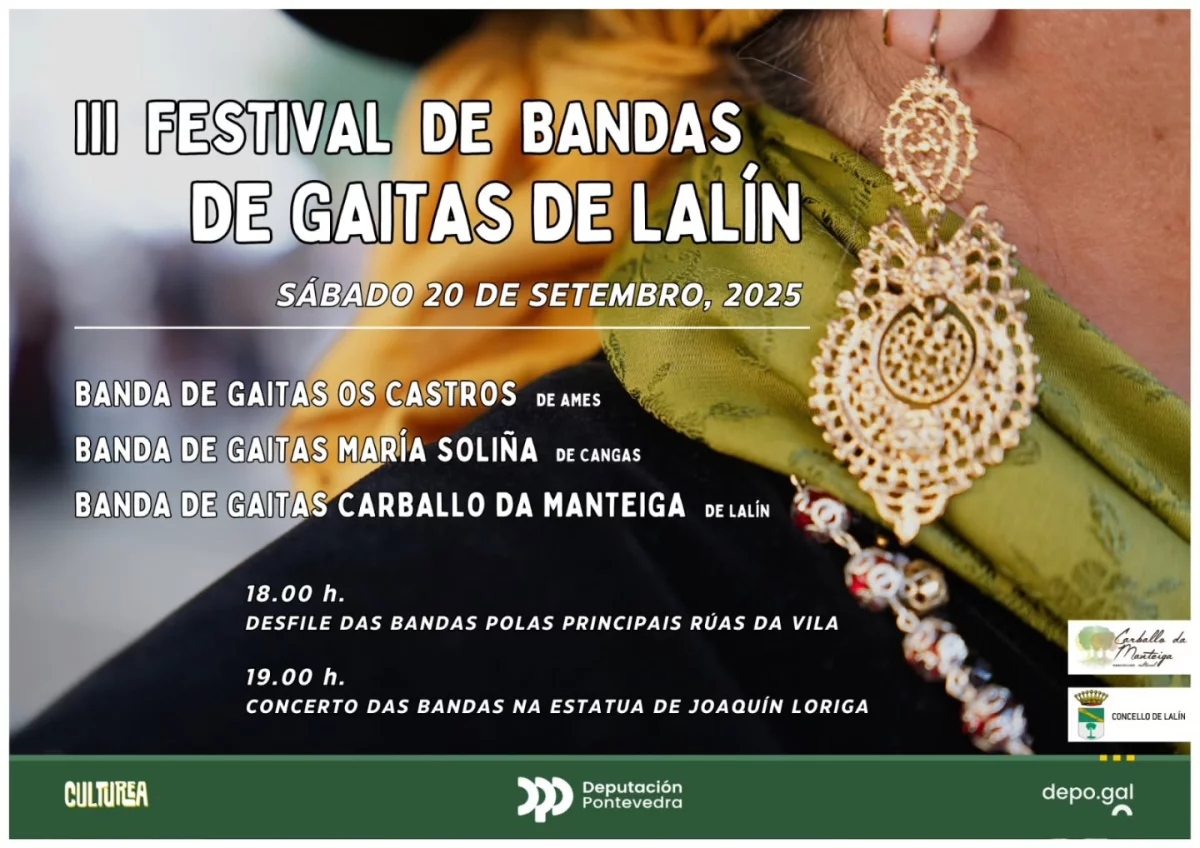 Imaxe principal para III Festival de bandas de gaitas de Lalín