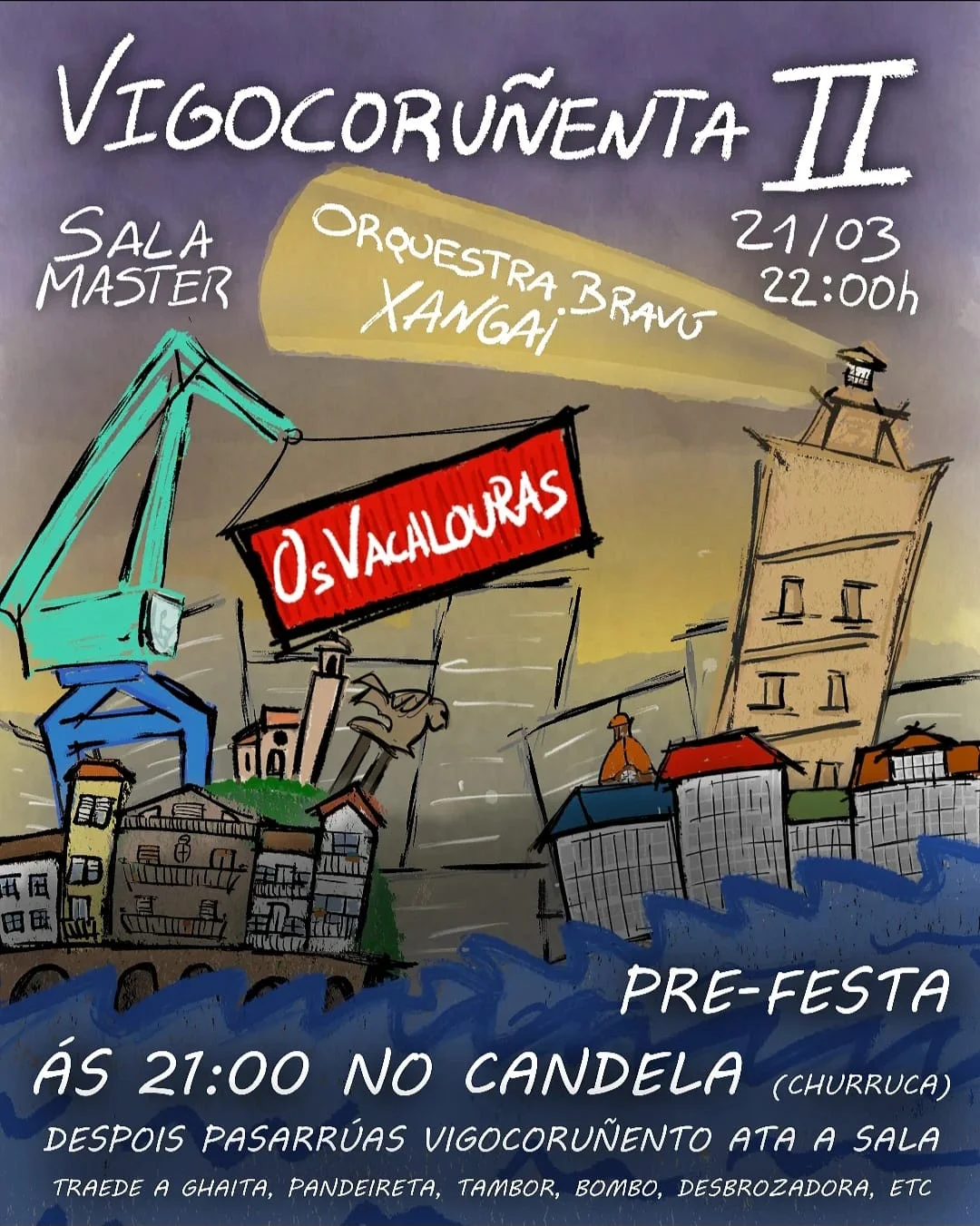 Imaxe principal para Pre-Festa concerto Vacalouras