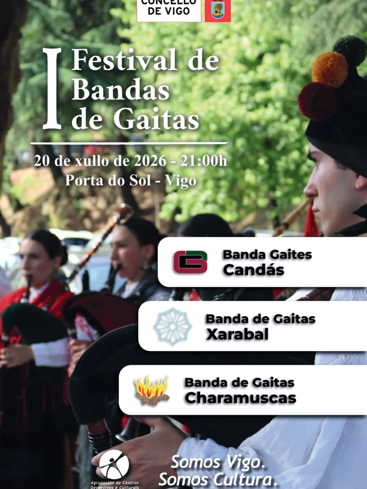Imaxe principal para I Festival de bandas de gaitas
