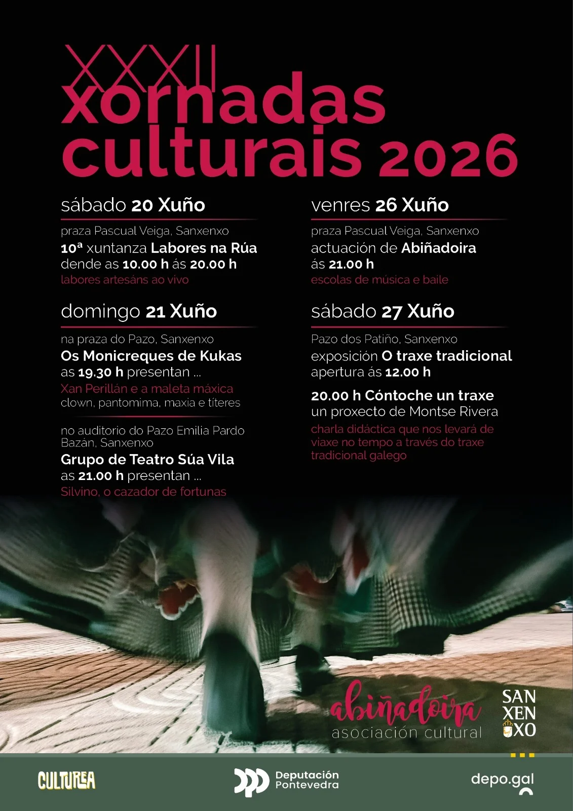 Imaxe principal para XXXII Xornadas culturais Abiñadoira