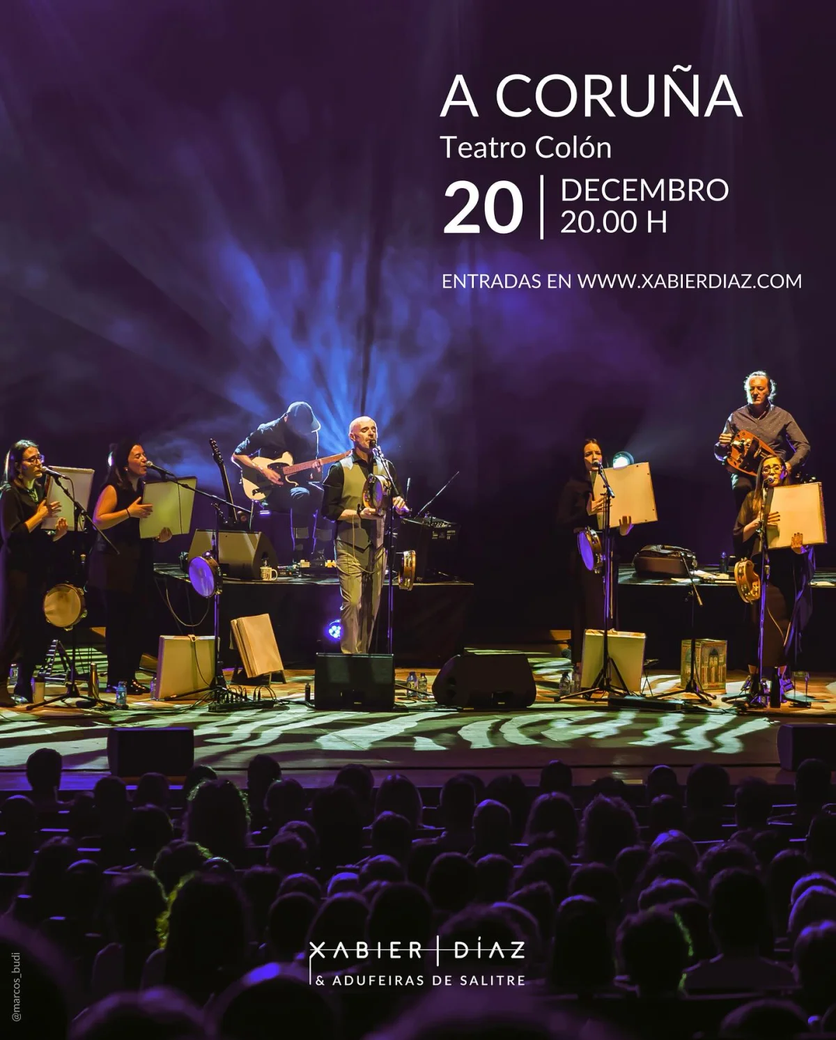 Imaxe principal para Xabier Díaz & Adufeiras de Salitre na Coruña