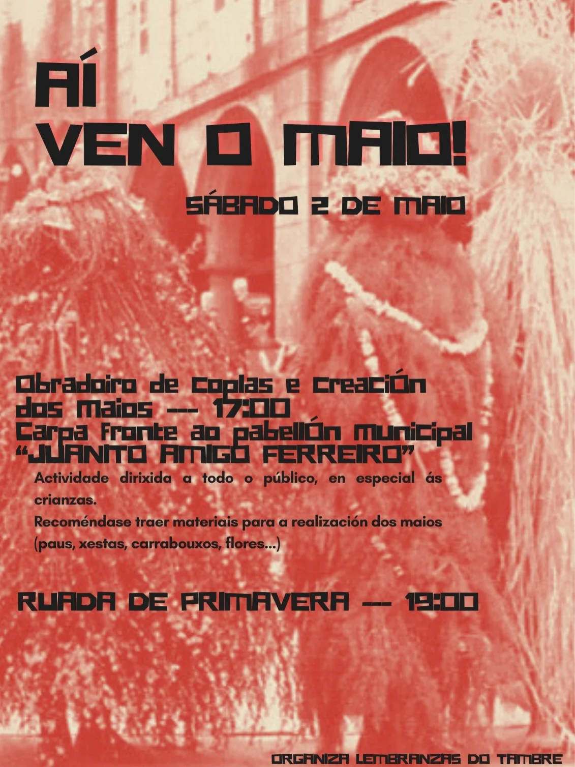 Imaxe principal para Aí vén o maio!