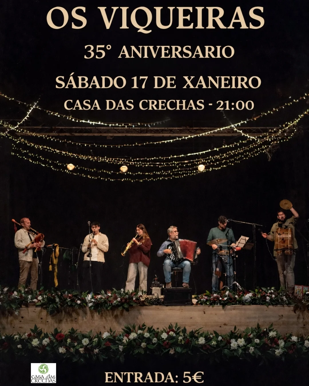 Imaxe principal para Concerto Os Viqueiras 35 aniversario