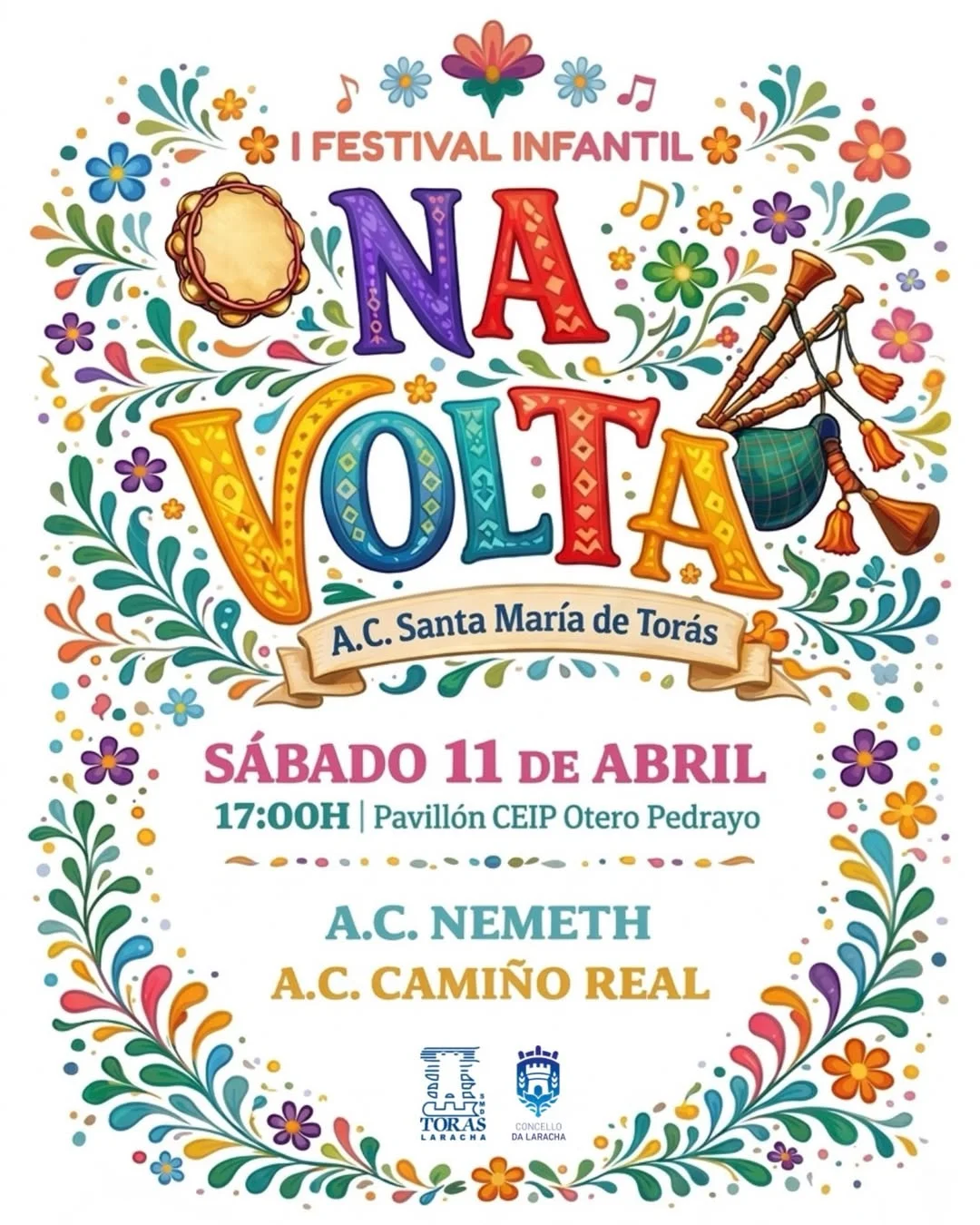 Imaxe principal para I Festival infantil Na Volta