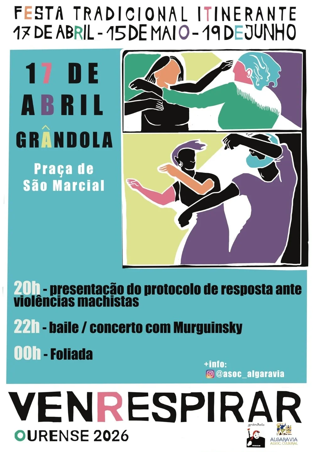 Imaxe principal para Venrespirar: festa tradicional itinerante