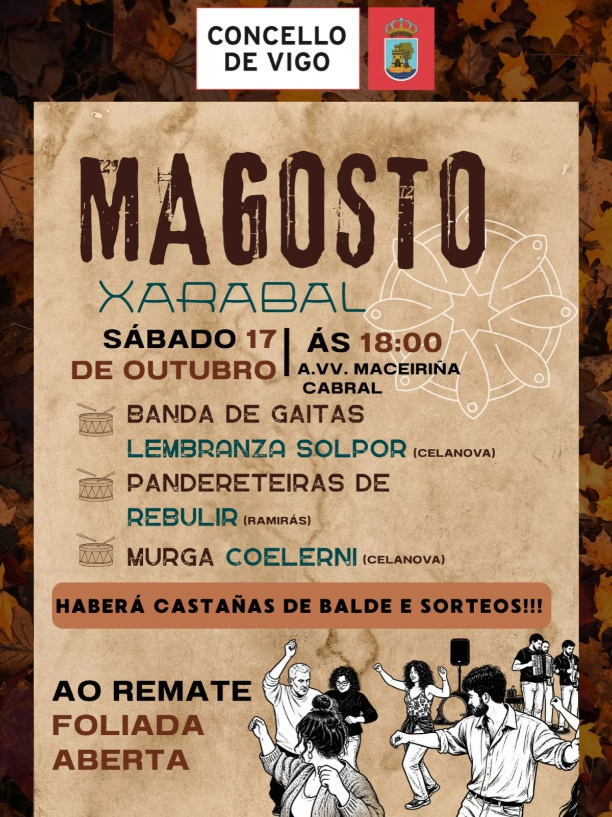 Imaxe principal para Magosto Xarabal (con foliada)