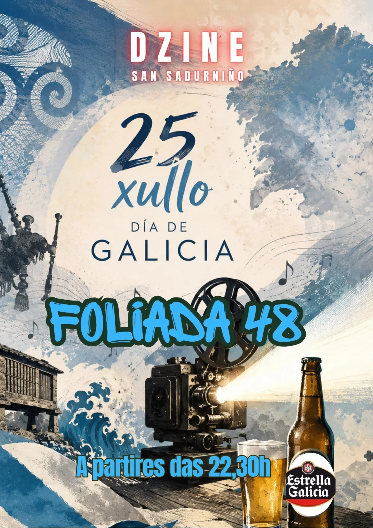 Imaxe principal para XLVIII Foliada DZINE