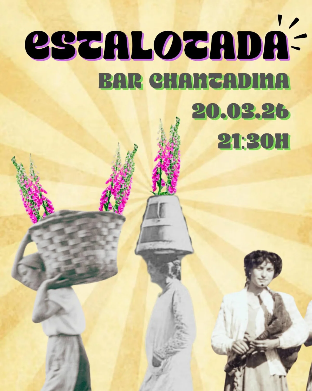 Imaxe principal para Estalotada no bar Chantadina