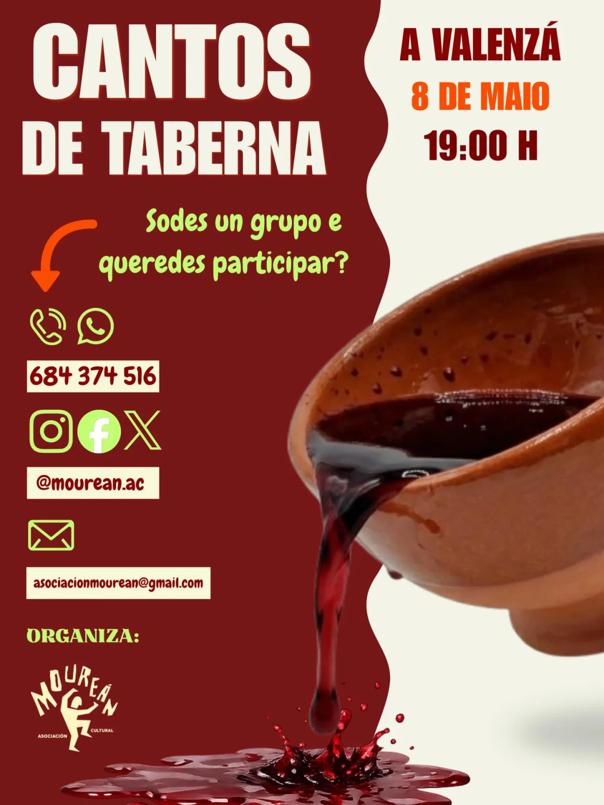 Imaxe principal para Cantos de taberna na Valenzá