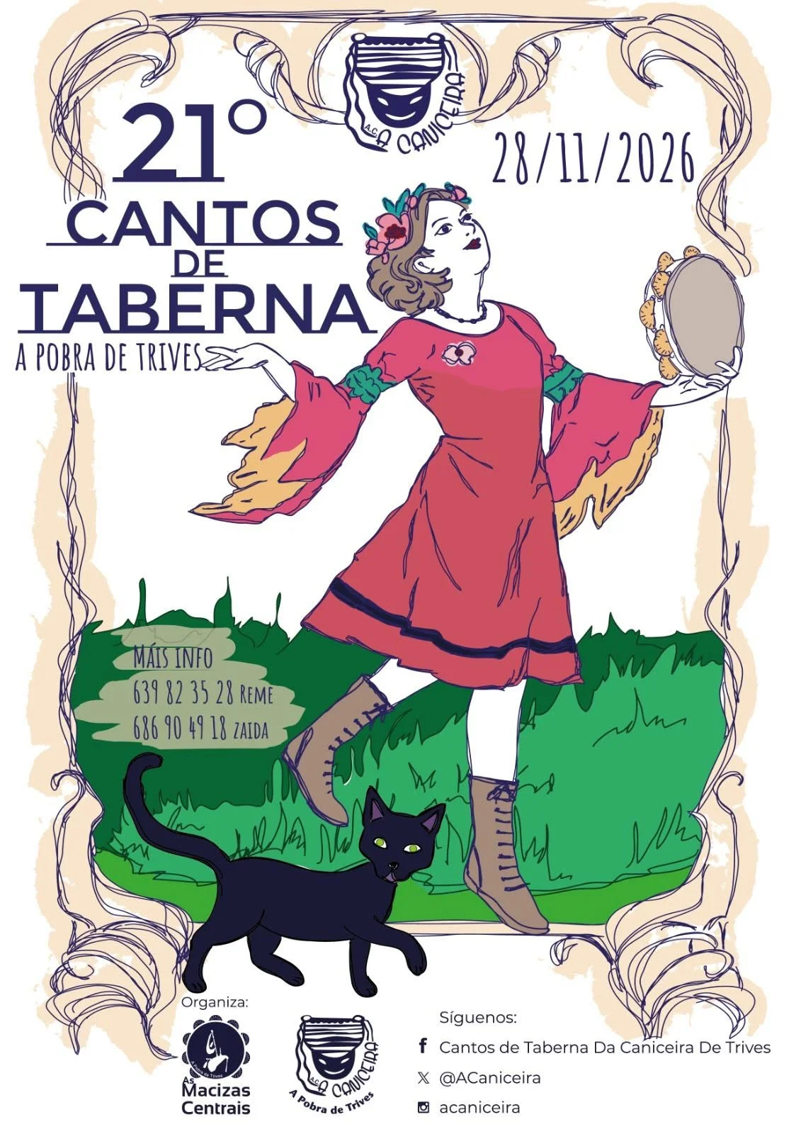 Imaxe principal para XXI Cantos de taberna de Trives