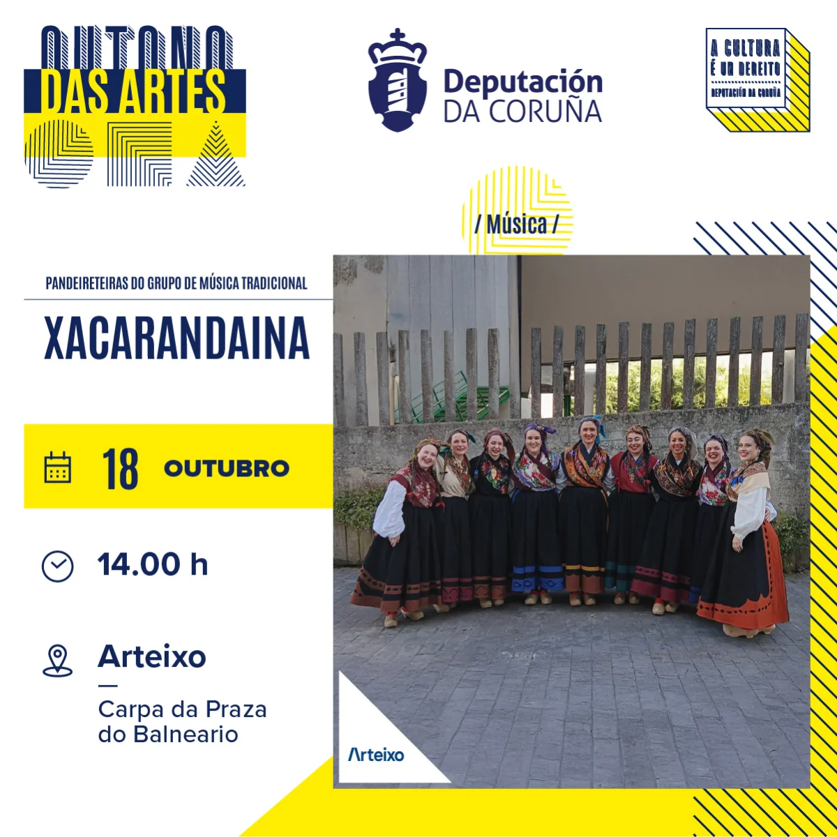 Imaxe principal para Xacarandaina en Arteixo