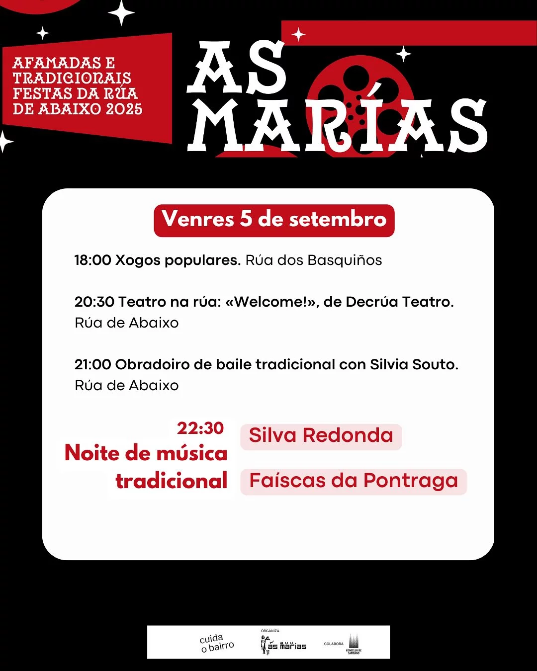 Imaxe principal para Silva Redonada e Faíscas da Pontraga na Festa das Marías