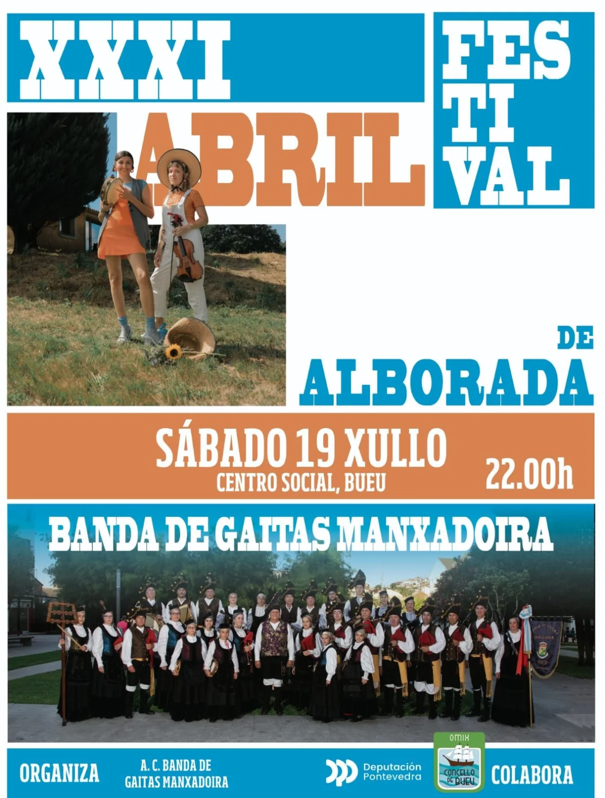 Imaxe principal para XXXI Festival Manxadoira