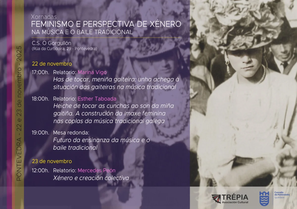 Imaxe principal para Xornadas: Feminismo e perspectiva de xénero na música e baile tradicional