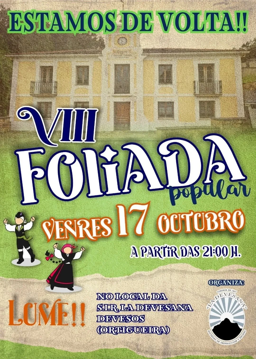 Imaxe principal para VIII Foliada popular La Devesana