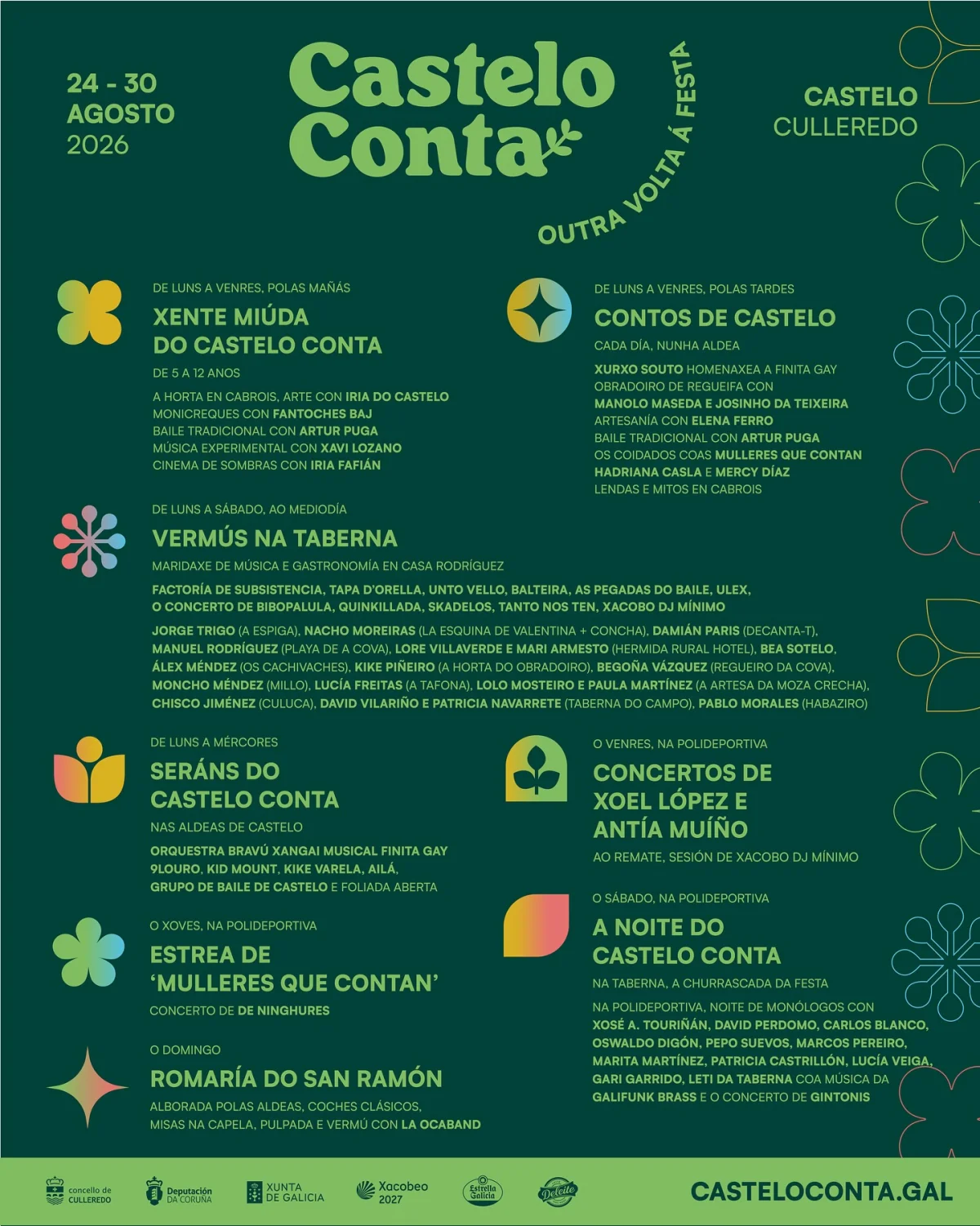 Imaxe principal para Castelo Conta: Ailá, Unto Vello, De Ninghures e Tanto Nos Ten