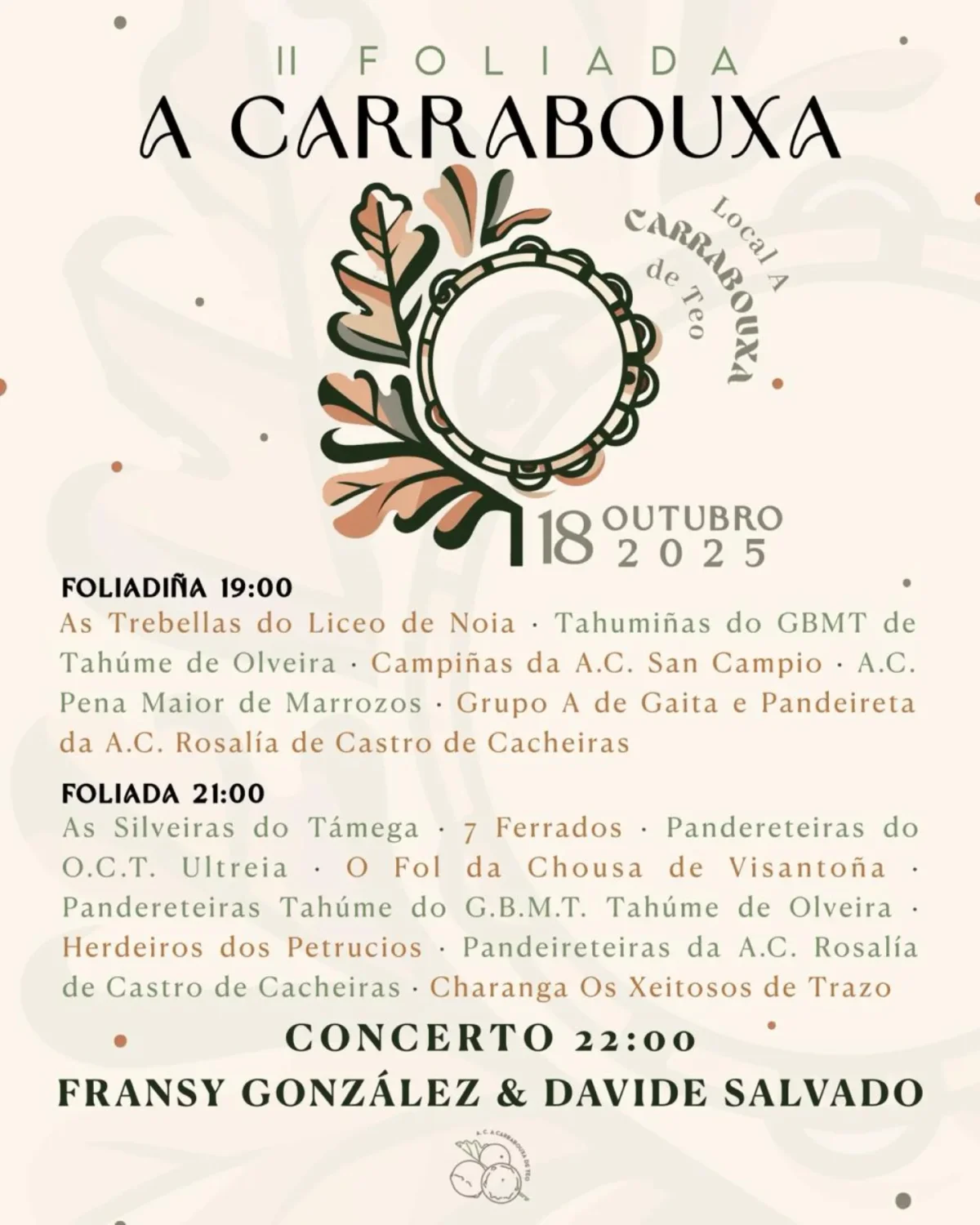 Imaxe principal para II Foliada A Carrabouxa