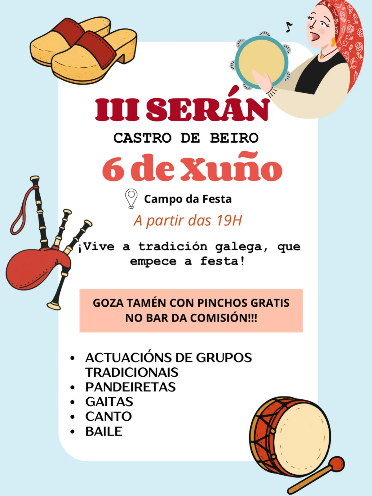 Imaxe para III Serán de Castro de Beiro