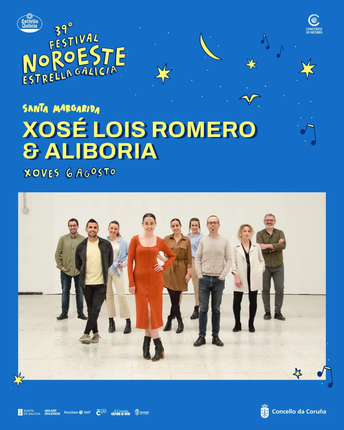 Imaxe principal para Xosé Lois Romero & Aliboria no Festival Noroeste