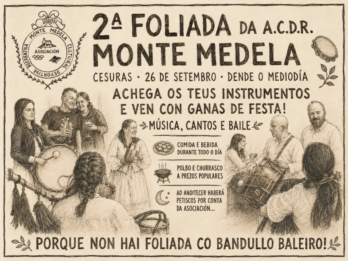 Imaxe principal para II Foliada Monte Medela
