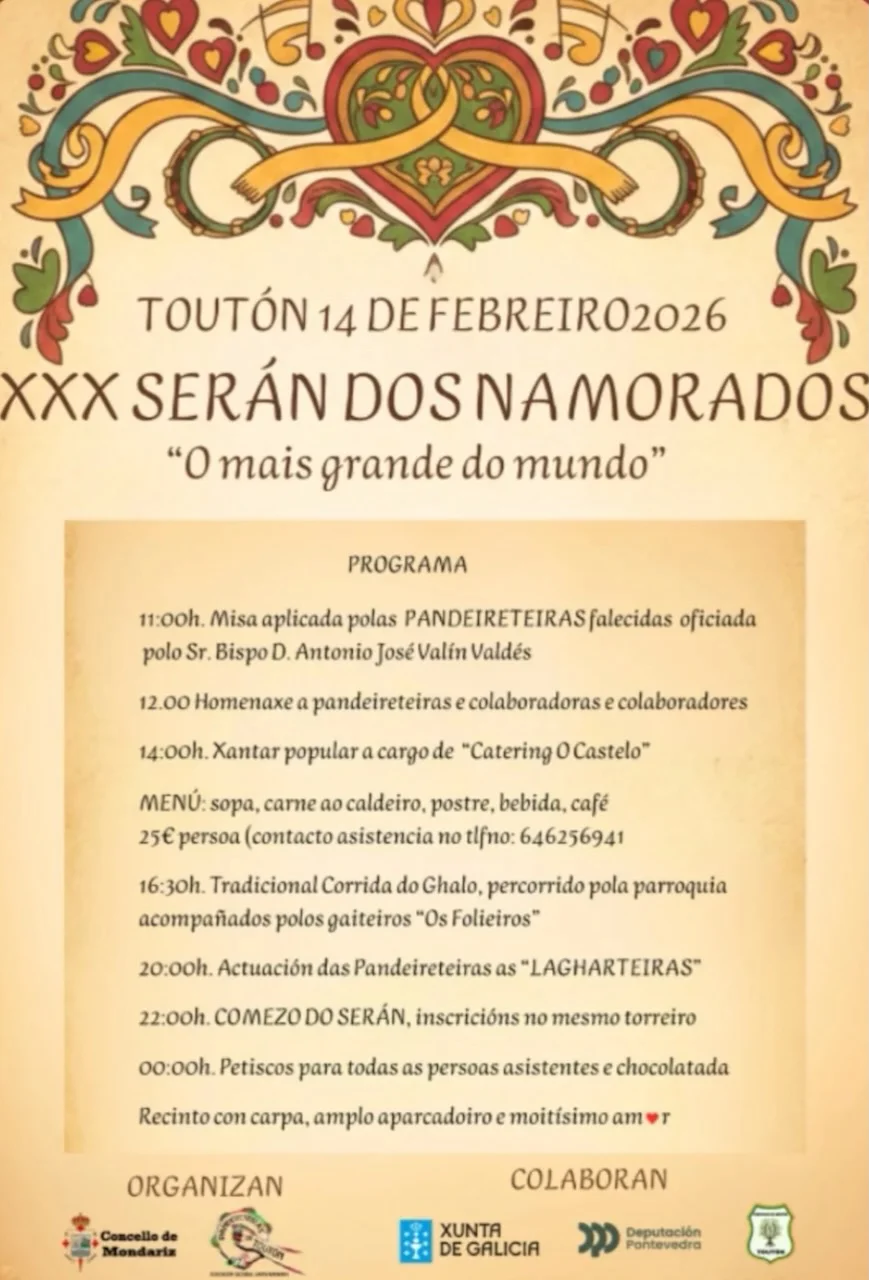 Imaxe principal para XXIX Serán dos namorados