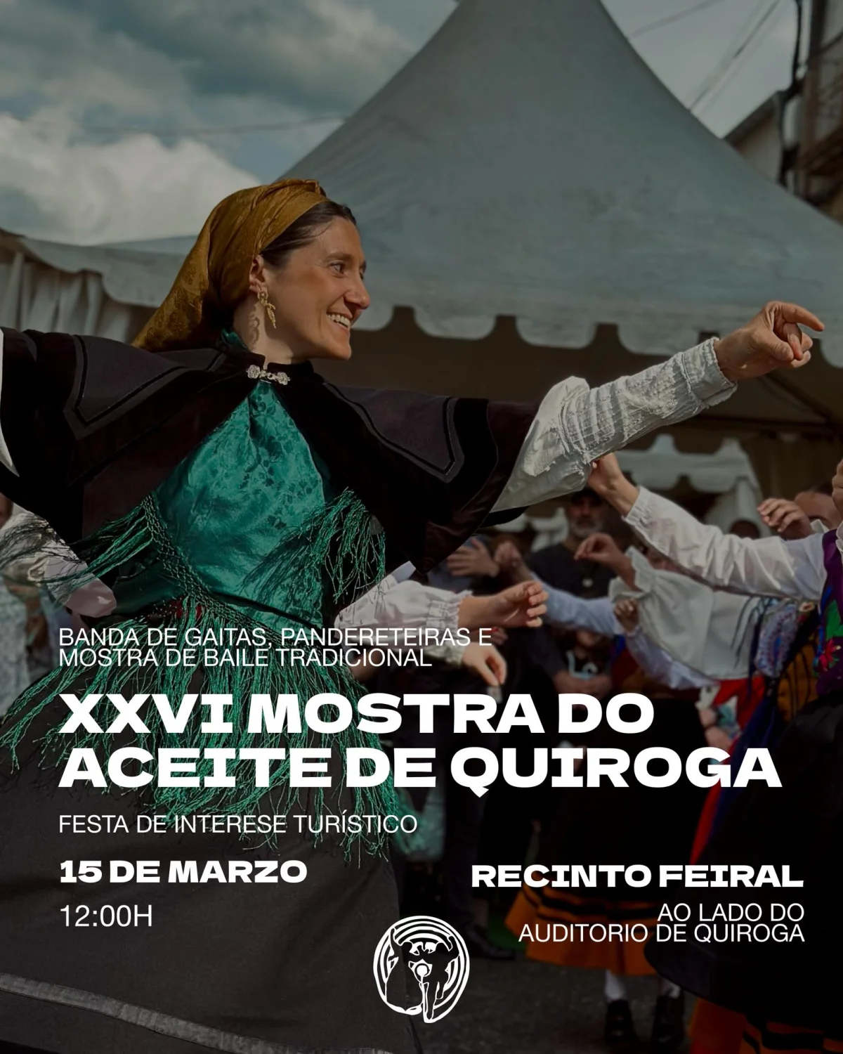 Imaxe principal para Peleriños na Mostra do aceite de Quiroga