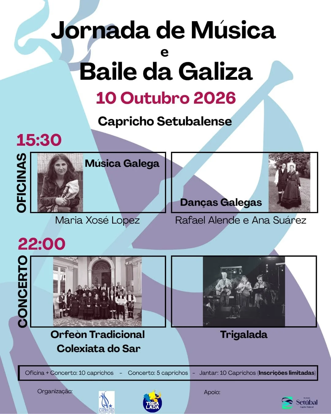 Imaxe principal para Jornada de múscia e baile da Galiza