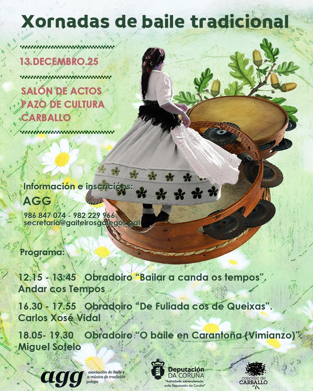 Imaxe principal para Xornadas de baile tradicional en Carballo