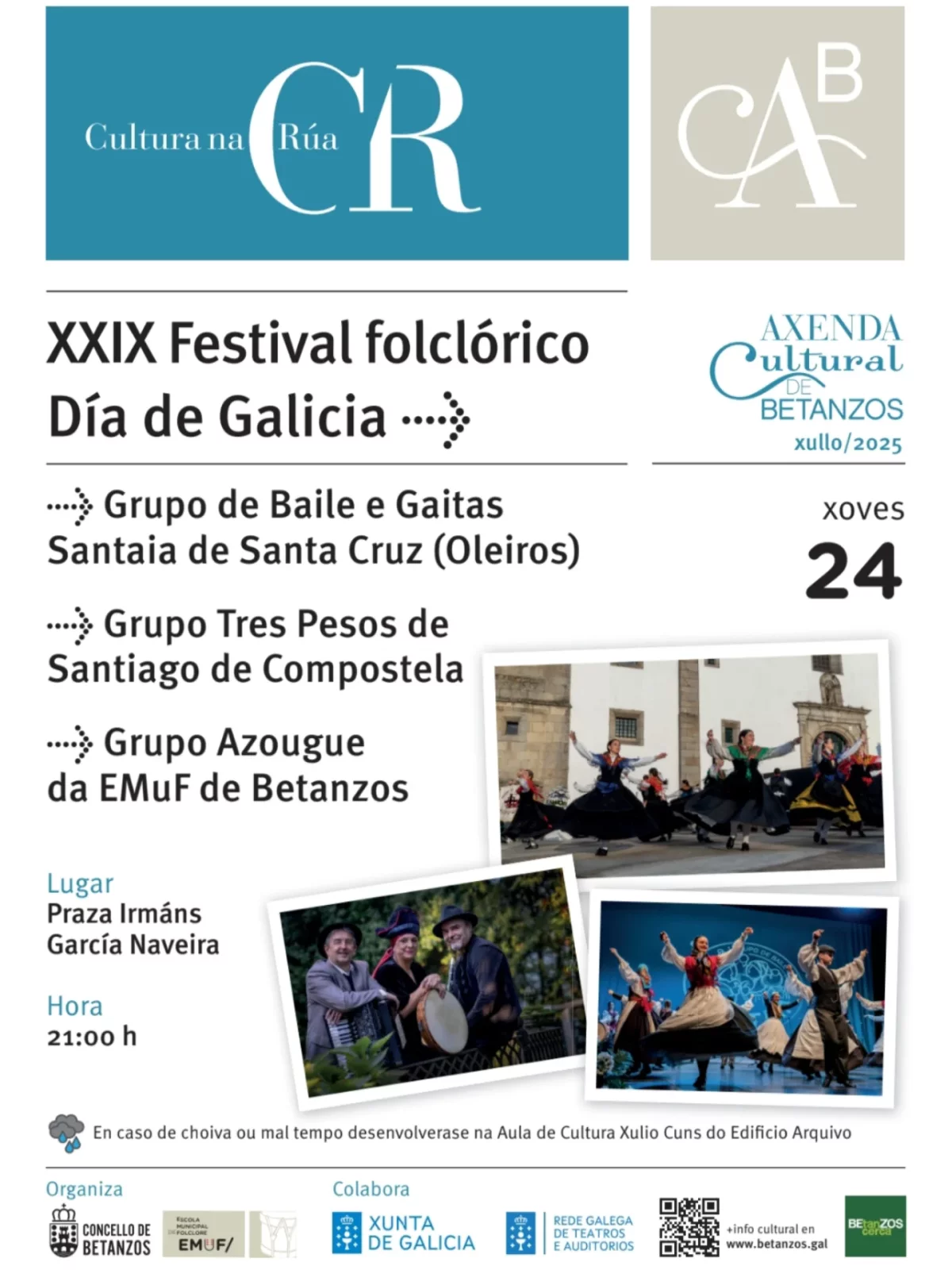 Imaxe principal para XXIX Festival folclórico Día de Galicia