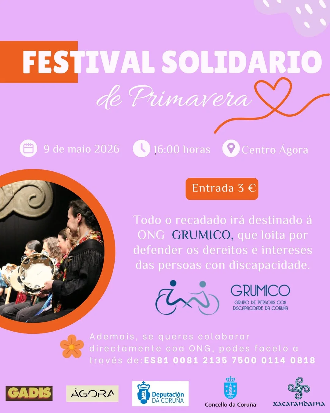 Imaxe para Festival solidario de primavera