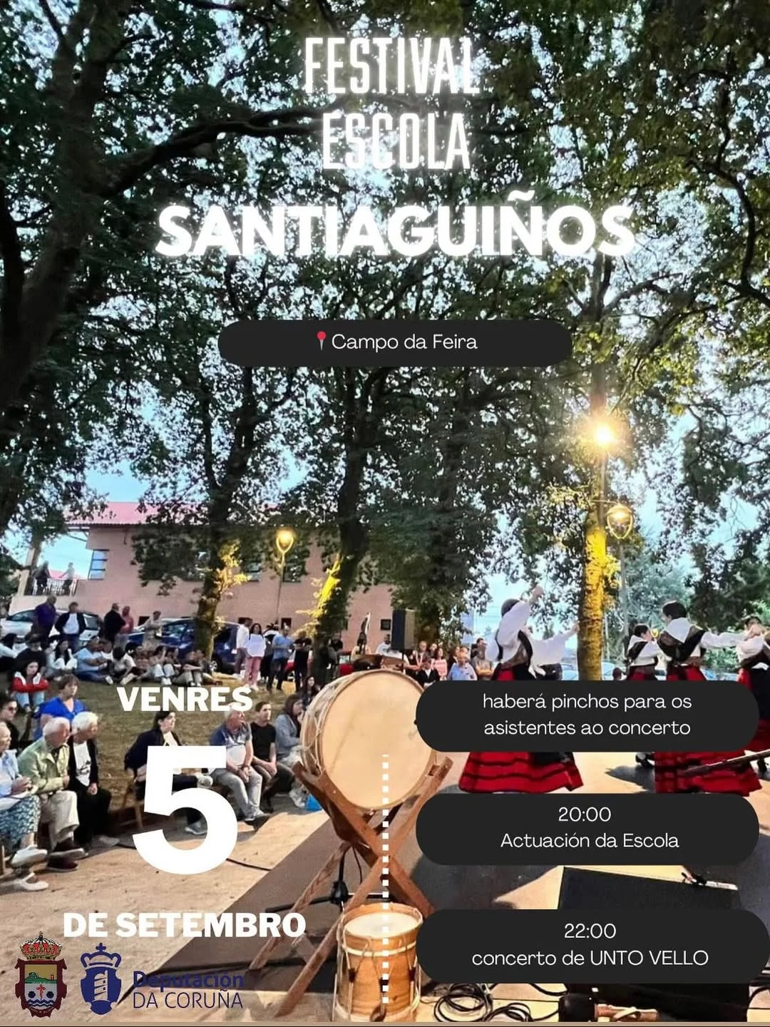 Imaxe principal para Festival escola Santiaguiños