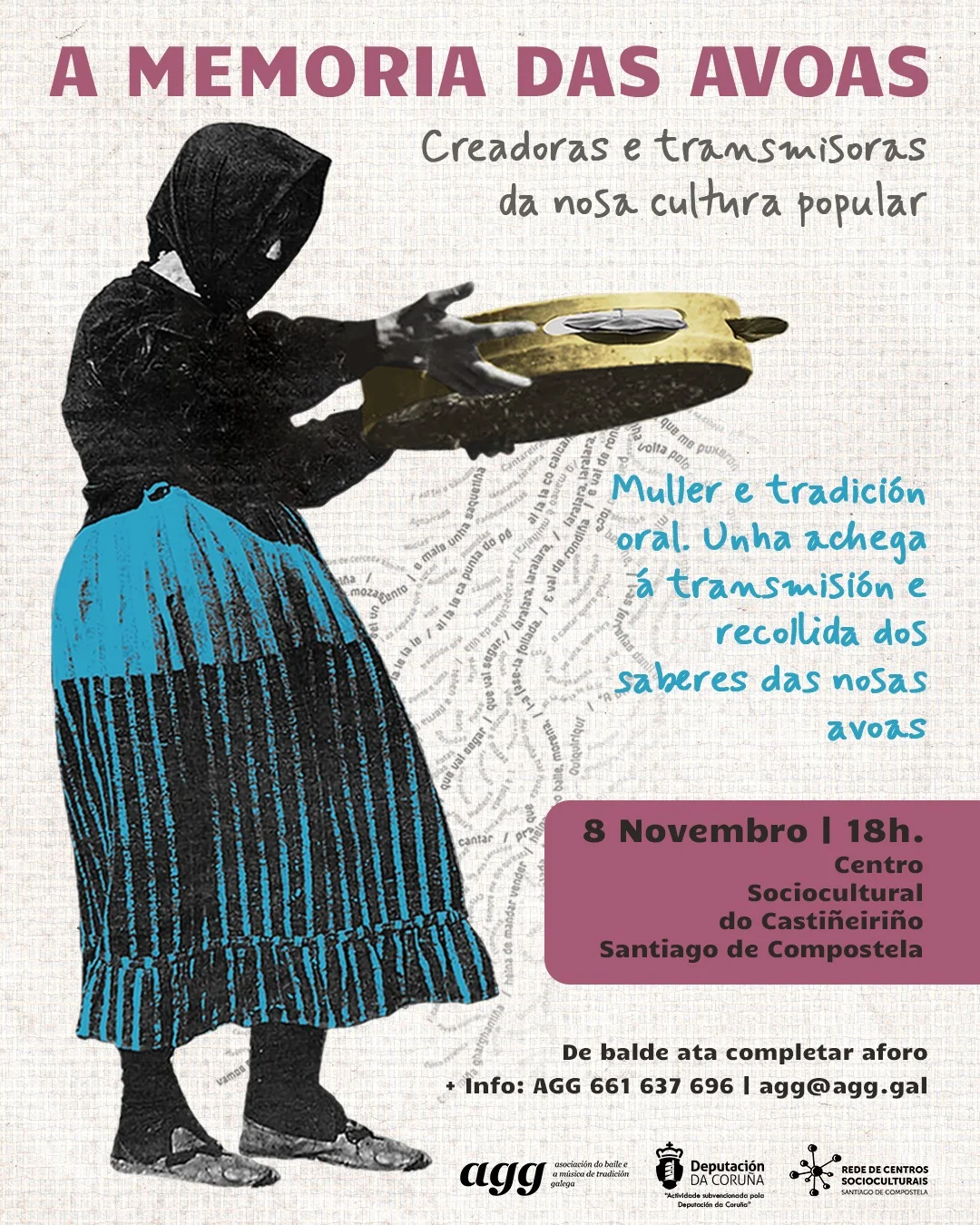 Imaxe principal para A memoria das avoas: creadoras e transmisoras da nosa cultura popular