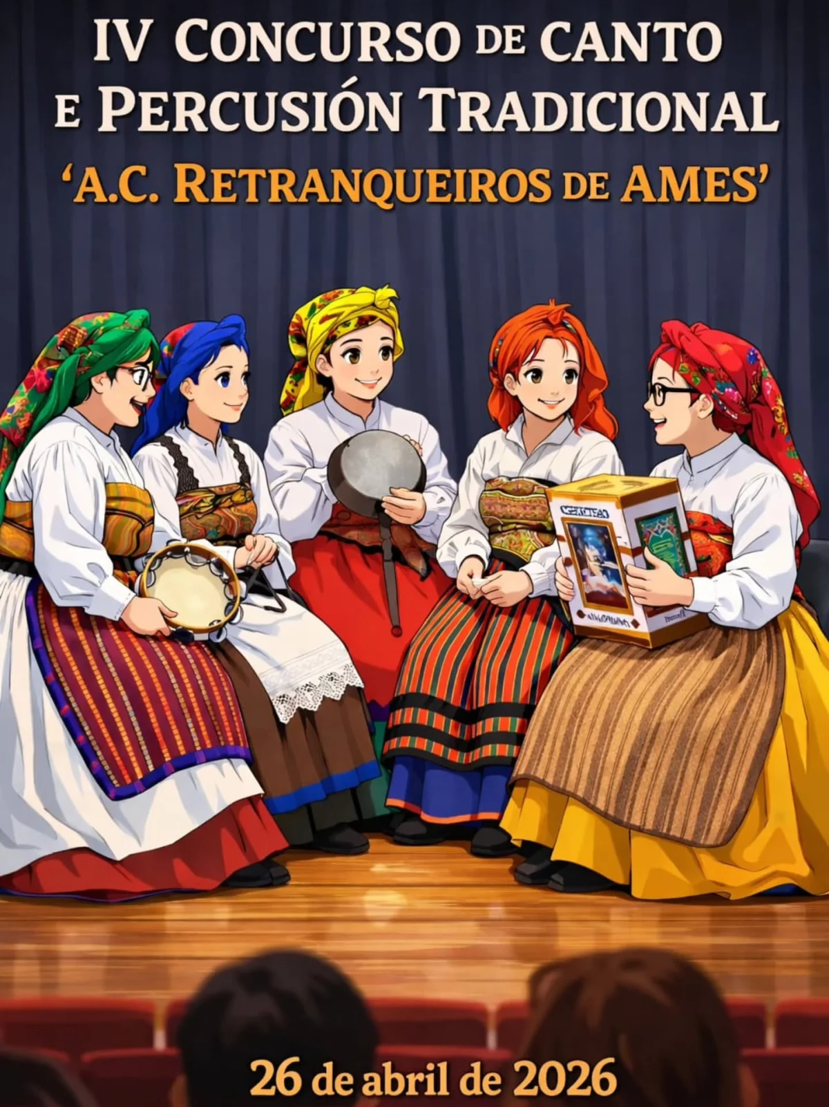 Imaxe para IV Concurso de canto e percusión tradicional Retranqueiros