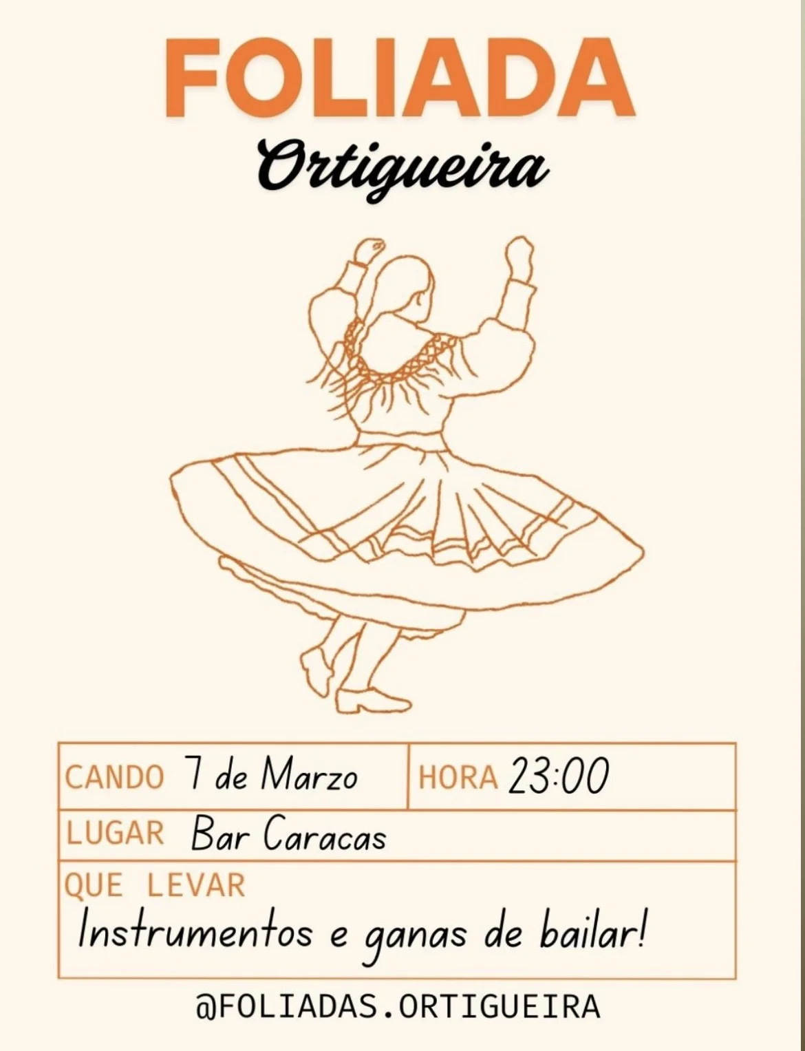 Imaxe principal para Foliada en Ortigueira