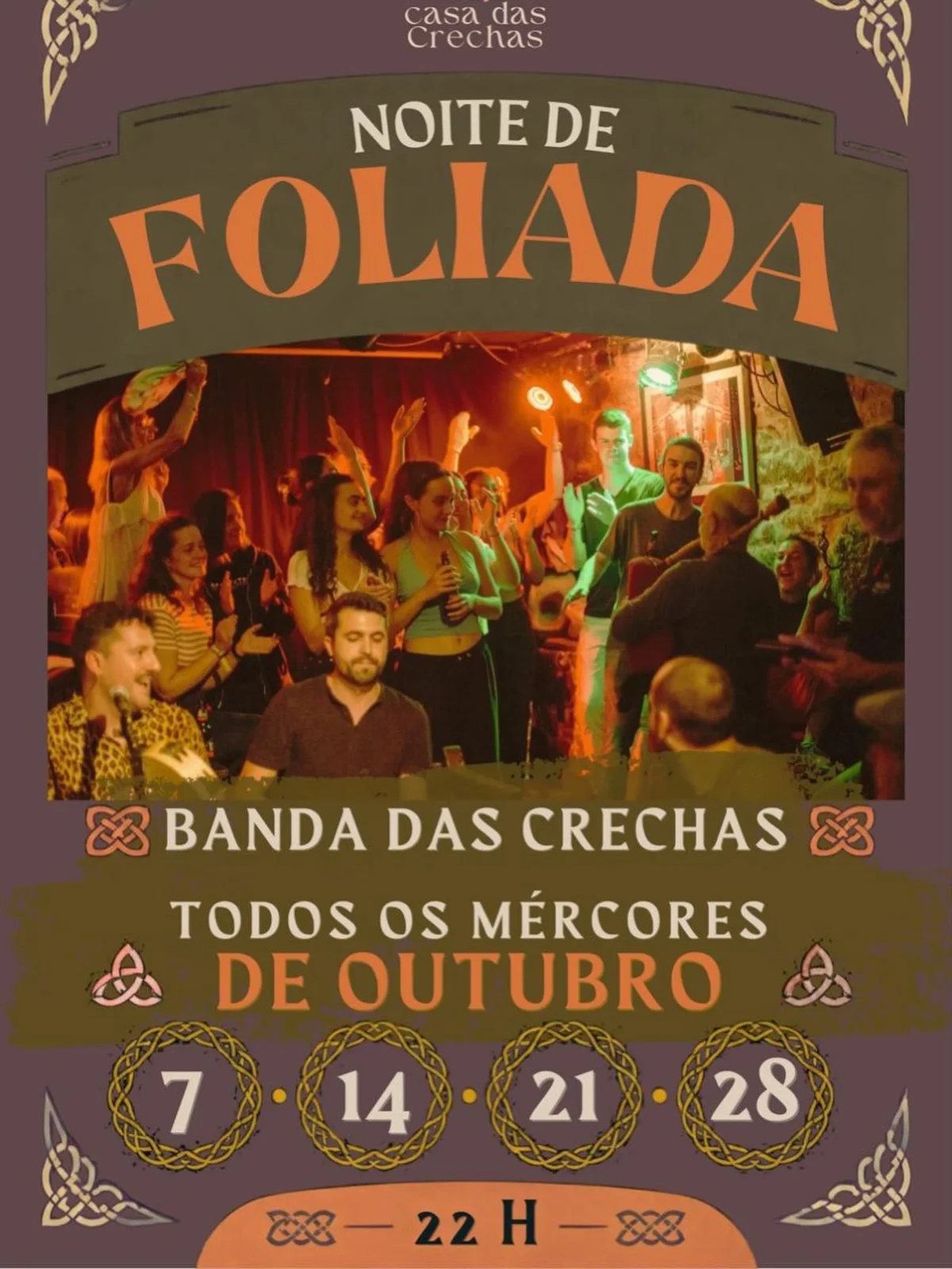 Imaxe principal para Foliada coa Banda das Crechas
