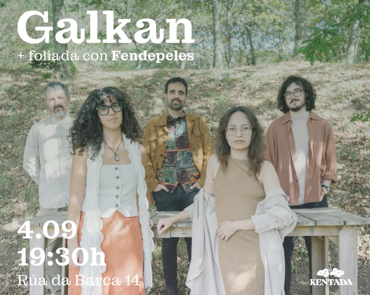 Imaxe principal para Concerto Galkan + Foliada con Fendepeles