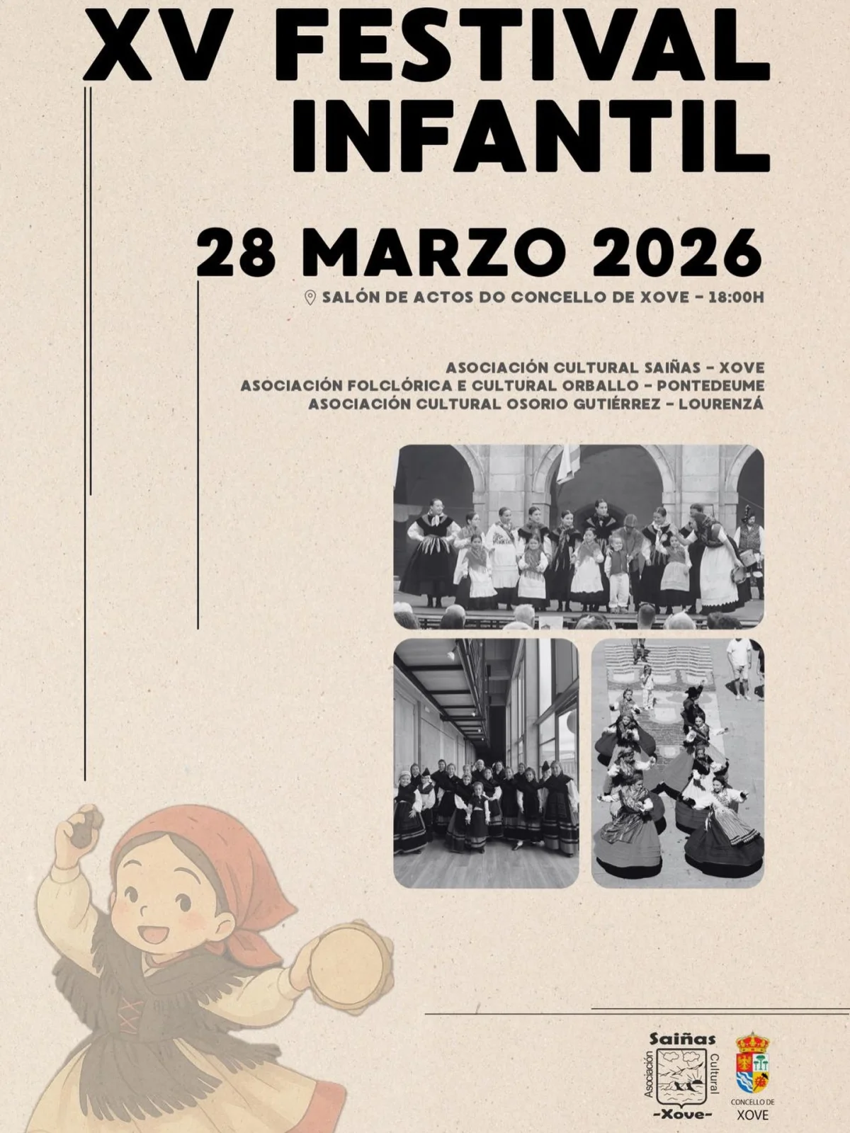 Imaxe principal para XV Festival infantil Saíñas