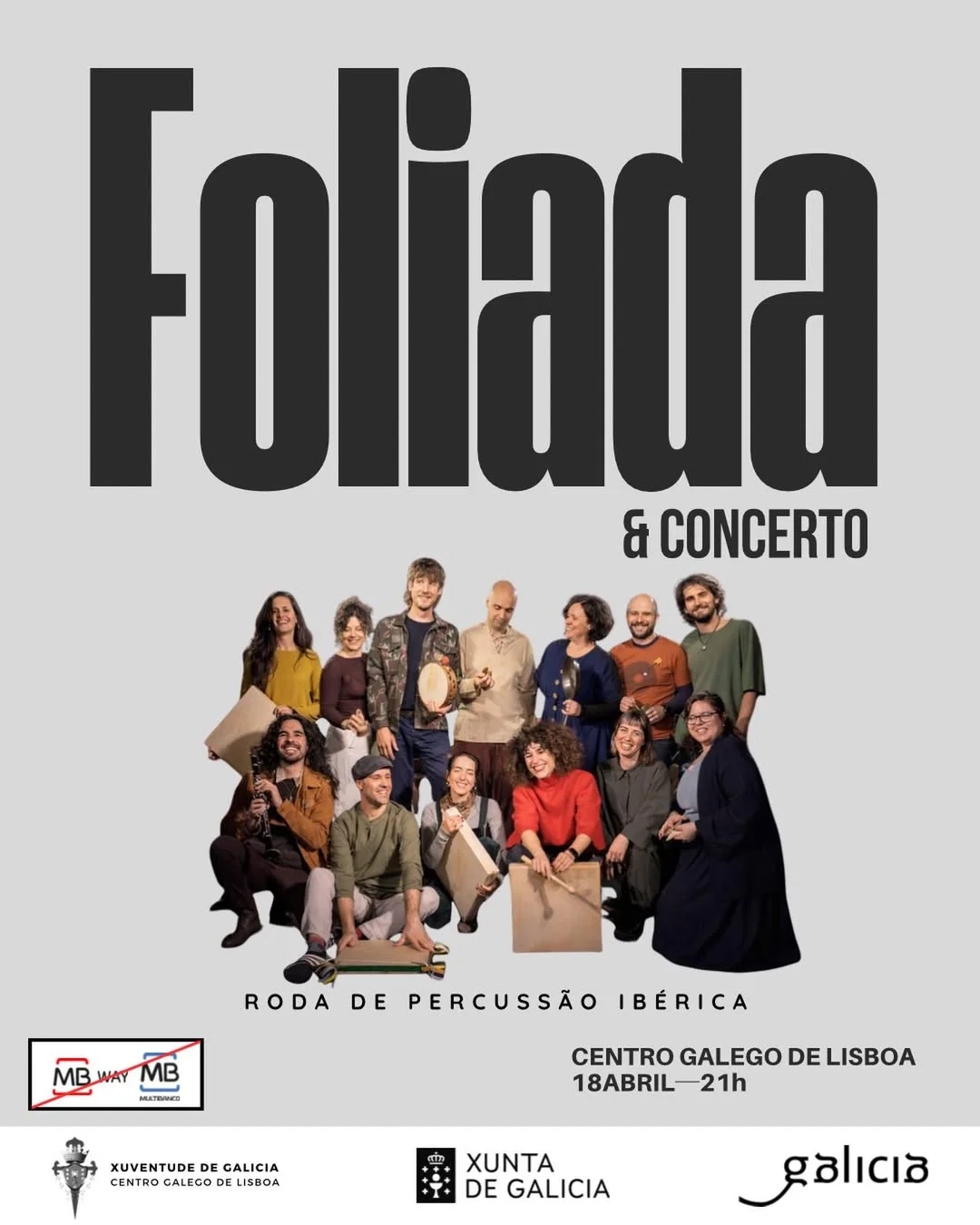 Imaxe principal para Foliada no Centro galego de Lisboa