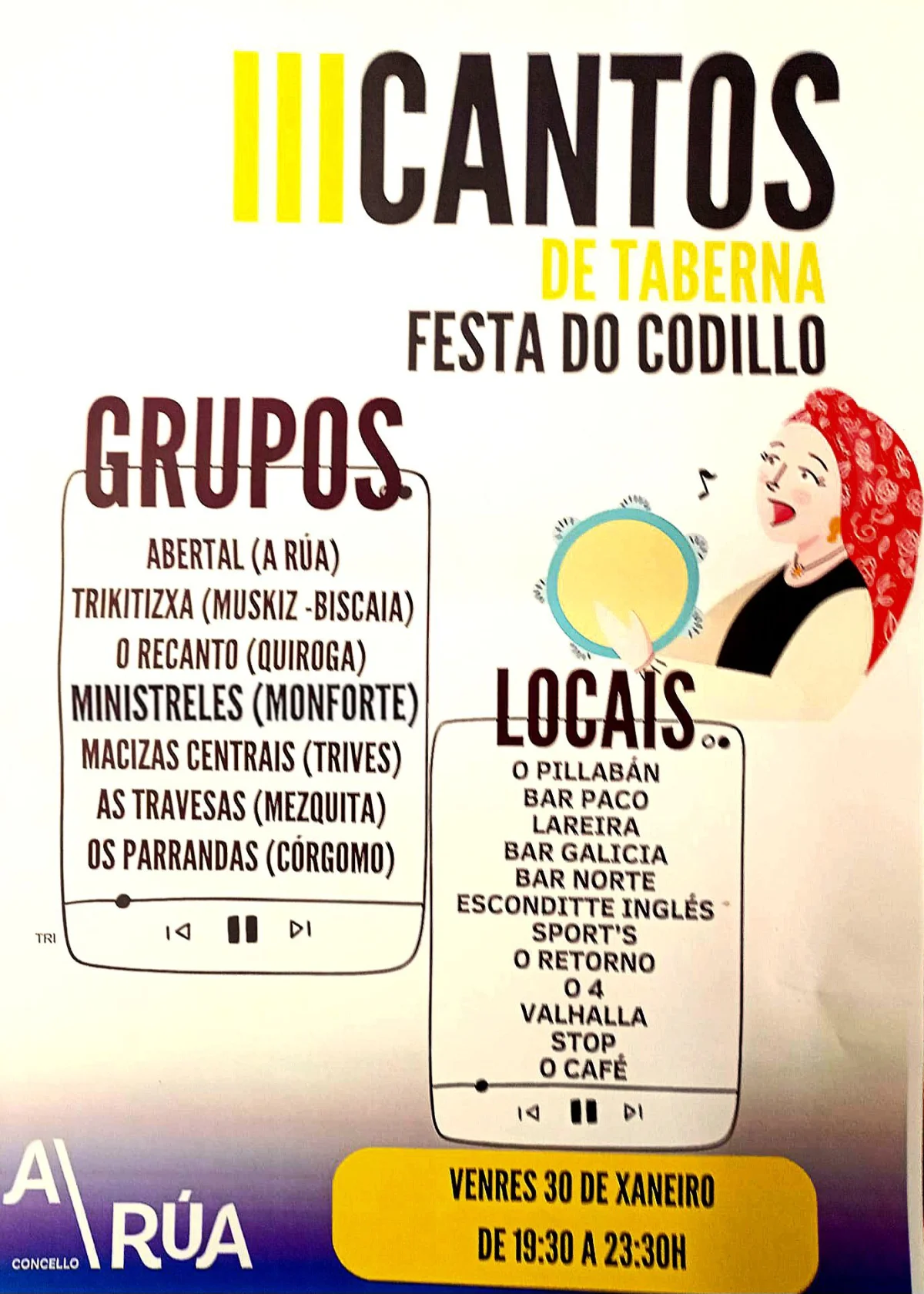 Imaxe principal para III Cantos de taberna na Festa do codillo