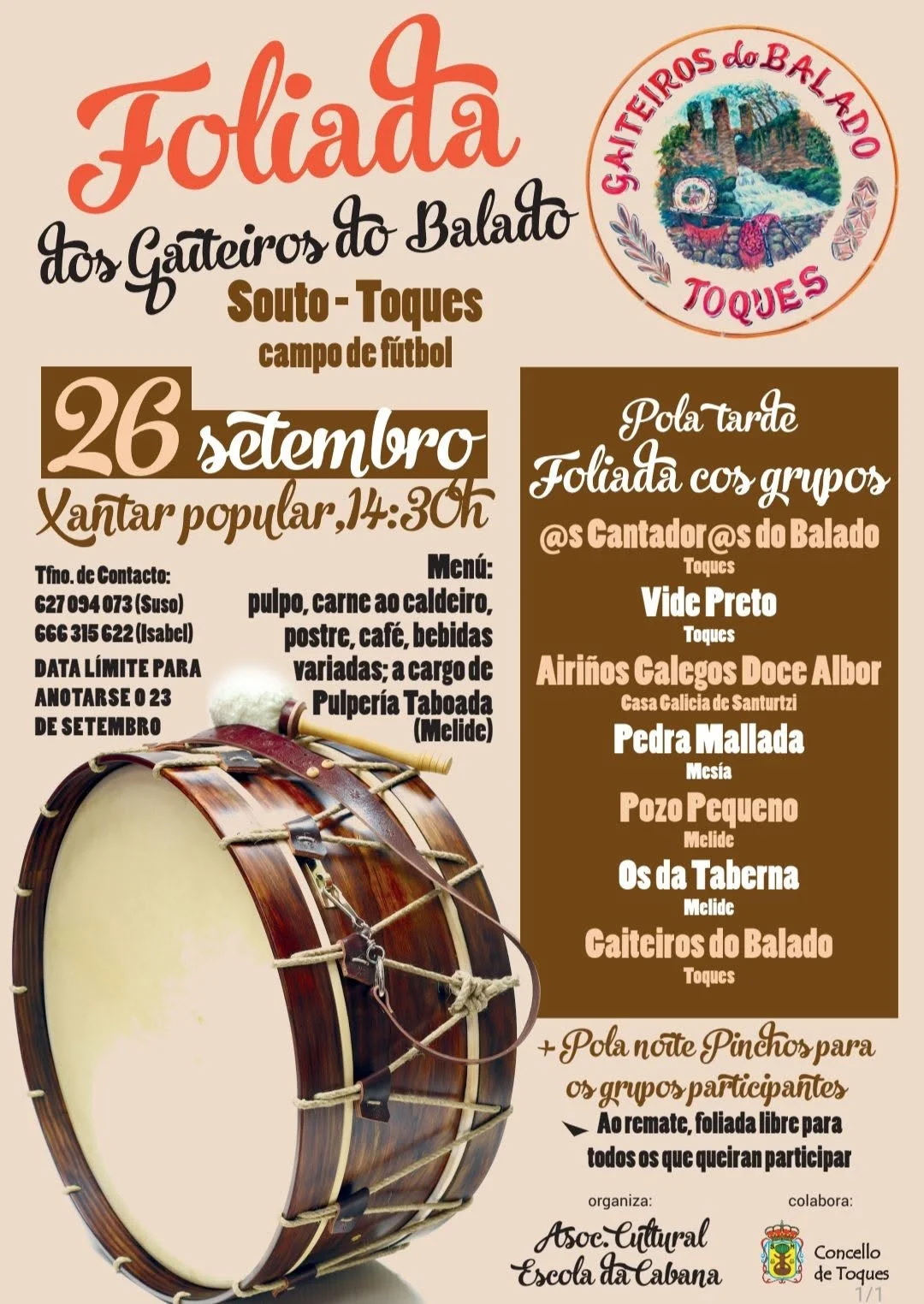 Imaxe principal para Foliada dos gaiteiros do Balado